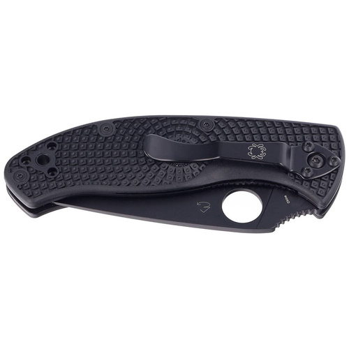 Spyderco - Складаний ніж Tenacious - 8Cr13MoV - чорний - C122PSBBK