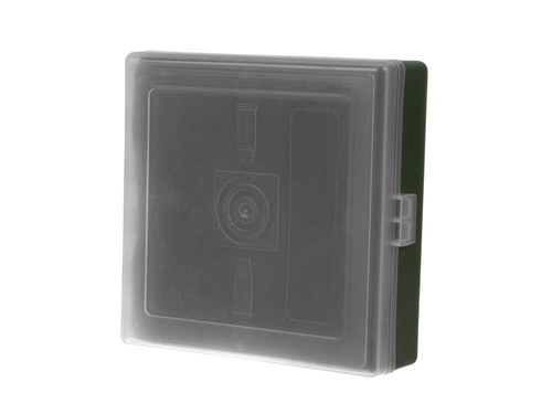 Megaline - Коробка для транспортування рушниці - 11x11x3,5 см - Зелено-прозора - 607/0001GT