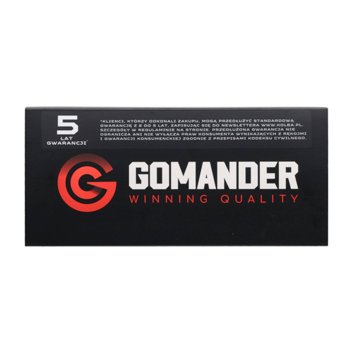 Gomander - Компенсатор полум'я Helix - 5,56 мм - 1/2x28 UNEF-5 - чорний - TB0.9613