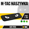 M-Tac - 3D ПВХ Нашивка "Котячі очі" - чорний / флуоресцентний - 51114002