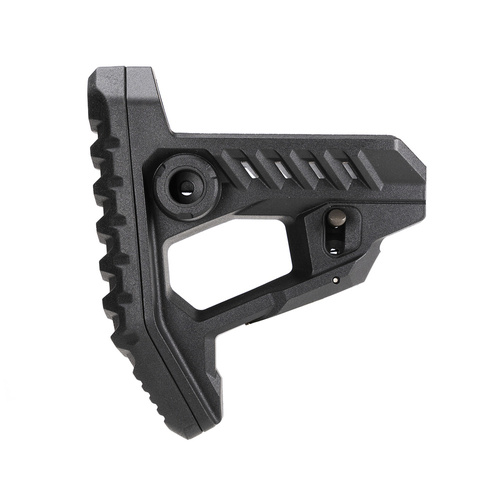 Strike Industries - Регульований приклад PDW Strike Polymer Pit Stock - чорний - SI-STRIKE-POLY-PIT-BK