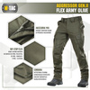Штани тактичні M-Tac - Aggressor Gen.II Flex - Ripstop - Army Olive - 20058062.