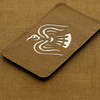 M-Tac - Нашивка Crow Banner - Cordura 500D - Laser Cut - Fluorescent - Coyote/GID - 51171599