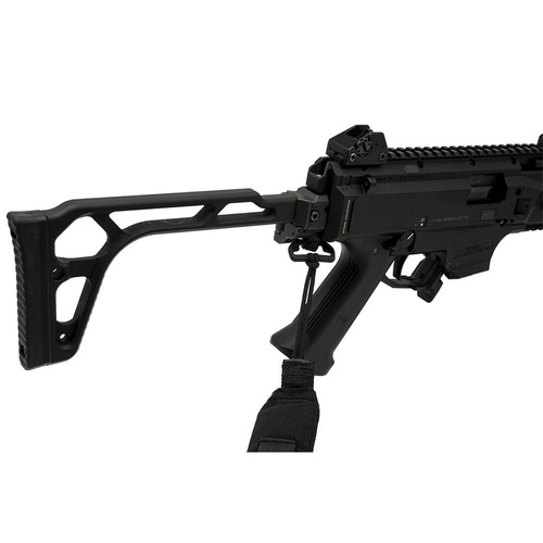 Strike Industries - Адаптер для колби Scorpion EVO3 - чорний - SI-CEVO-SA-QD-BK