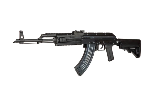 WE - Репліка карабіна AKM PMC WE-R015 - газовий відбійник - відкритий затвор - сталь - чорний - WET-02-002323 - WET-02-002323