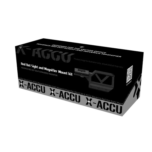 Vector Optics - Підвищене кріплення для прицілу та лупи Maverick - Чорний - XASR-RM01