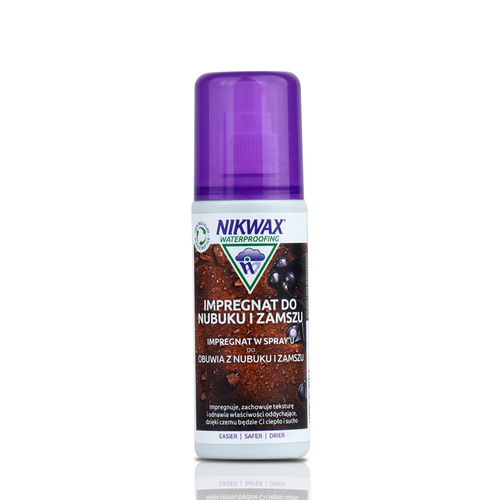 Nikwax - Гідрофобізатор для взуття з нубуку та замші - спрей - 125 мл - 772