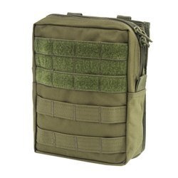 Mil-Tec - Вантажна універсальна кишеня MOLLE - Велика - Зелена OD - 13487101