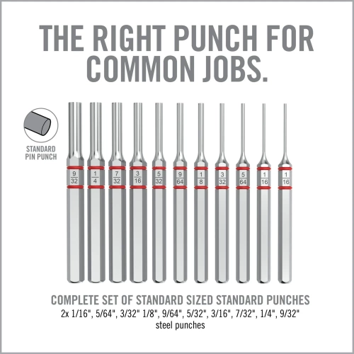 Real Avid - Набір інструментів Armorer’s Master Hammer and Accu-Punch Standard Pin Punch Set - AVAMHAPS