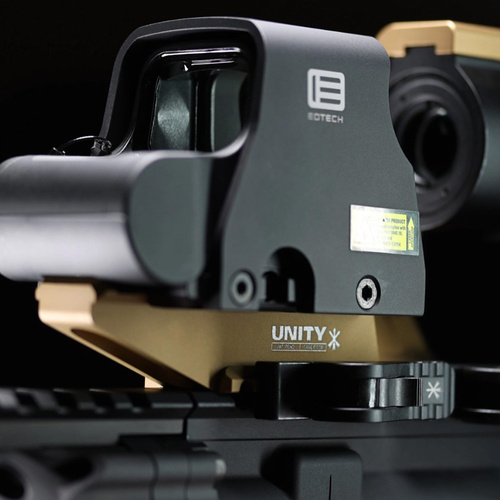 Unity Tactical - кріплення FAST Absolute Riser - Picatinny - Алюміній - FDE - FST-RAF