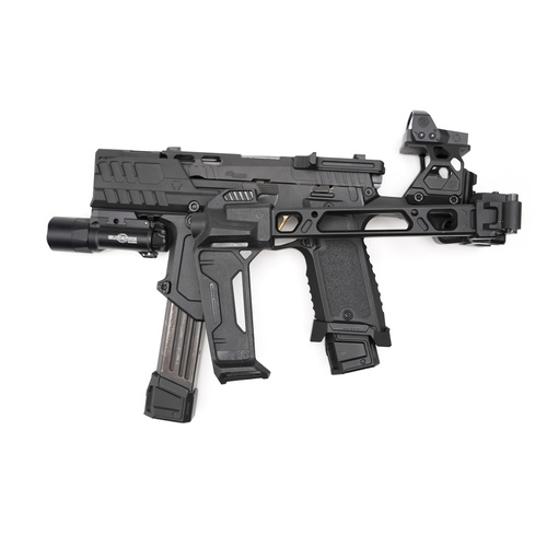 Strike Industries - Підривний щиток Hyper для пістолетів SMC Alfa/Bravo - Чорний - SI-SMC-BS-S