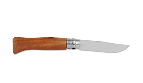 Opinel - Ніж N°8 VRI - Inox - Oливка/Olivier - 002020