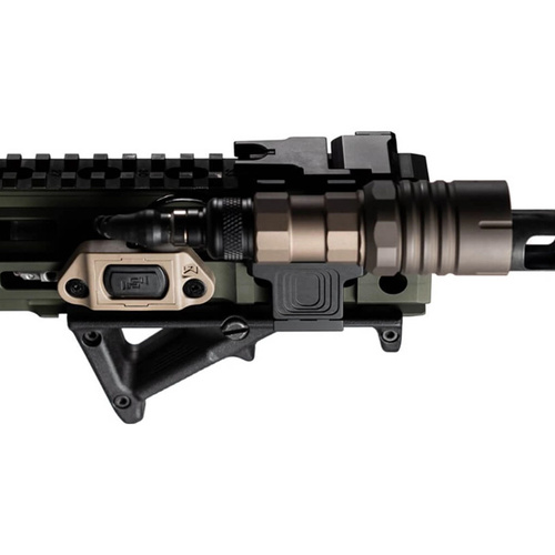 Unity Tactical - Рейкове кріплення M-LOK для комплекту кріплення ModButton Lite - Чорний - MBL-MLOK-BLK