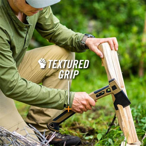 Gerber - Сокира для виживання Bushcraft Hatchet з ящиком для інструментів у хвостовику - Coyote - 31-003789