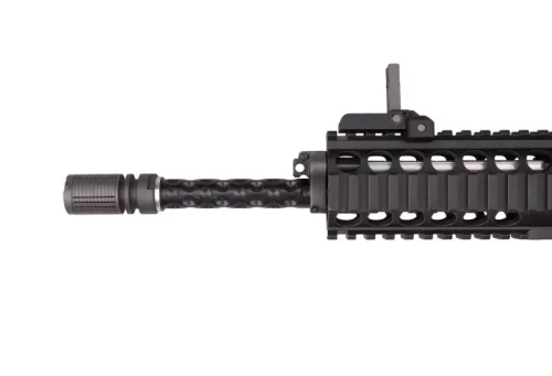 WE - PDW репліка пістолета з відкритим затвором - зелений газ - чорний - WET-02-001808