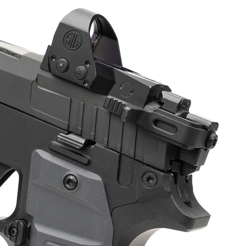 Strike Industries - Двостороння рукоятка перезаряджання для пістолета Sig Sauer P320 - чорна - SI-P320-CH