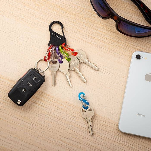 Nite Ize - Карабін для ключів KeyRack™ S-Biner® - KRK2-01-R6