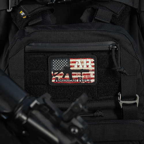 M-Tac - Нашивка AR-15 - Тканина - Fluorescent - Black/GID - 51353299