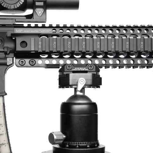 Strike Industries - Адаптер для Picatinny Arca також 1/4" та 3/8" - QD Sling - SI-ARCA-TRI-PADA-BK