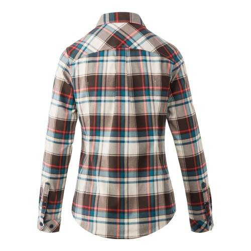 Helikon - Жіноча сорочка Marigold - Coral Crimson Checkered - KO-MWS-NS-PH