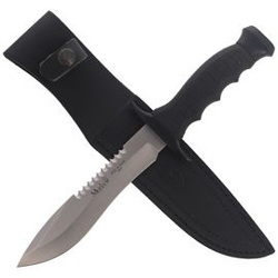 Muela - Ніж для виживання - 420H - чорний - 85-161