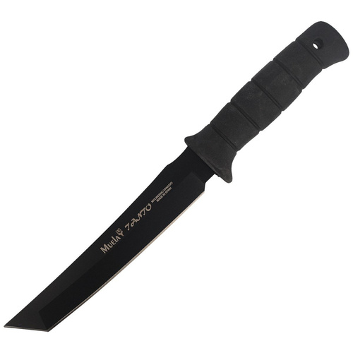 Muela - Тактичний ніж - X50CrMoV15 - чорний - TANTO-19N