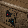 M-Tac - Нашивка "Пікова дама" - Cordura 500D - Coyote/Black - 51362005