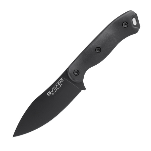 Ka-Bar - Ніж для виживання Becker Nessmuk - 1095 Cro-Van - Чорний - BK19BK