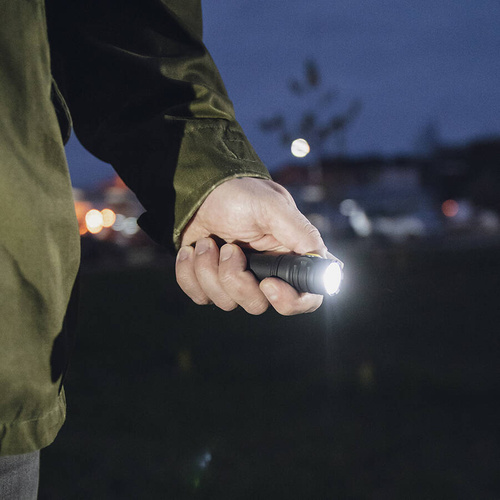 Armytek - Світлодіодний ліхтар Partner C2 - тепле світло - 1020 лм - 18650 - чорний - F07802W