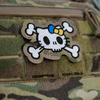 M-Tac - Нашивка Kitty - Вишивка - Жовто-блакитний бант - MultiCam - 51387008