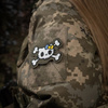 M-Tac - Нашивка Kitty - Вишивка - Жовто-блакитний бант - Ranger Green - 51387023