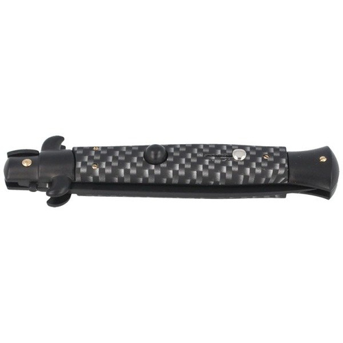 Frank Beltrame - Пружинний ніж Stiletto Kevlar 23 см - FB 23/KEV BLK