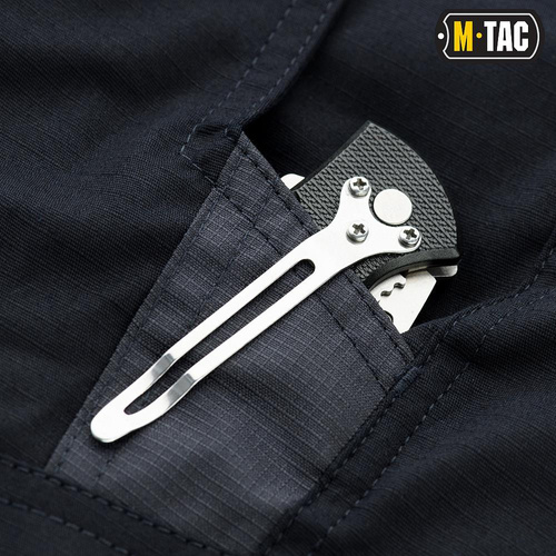 Тактичні шорти M-Tac - Aggressor Gen.II Flex - Polycotton - Dark Navy Blue - 20014015.