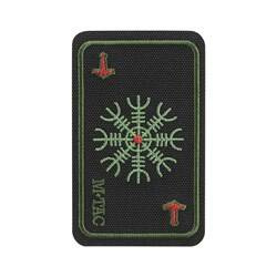M-Tac - Helm of Terror Map Patch - Embroidery - Black/Olive - 51392201