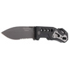 FOX - BlackFox Tactical Rescue Folder Knife - Black - BF-115.