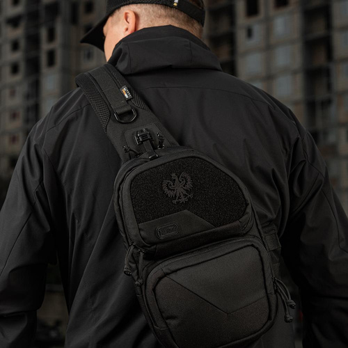 M-Tac - Польський орлиний патч Laser Cut - Cordura 500D - чорний - 51008002 - 51008002 