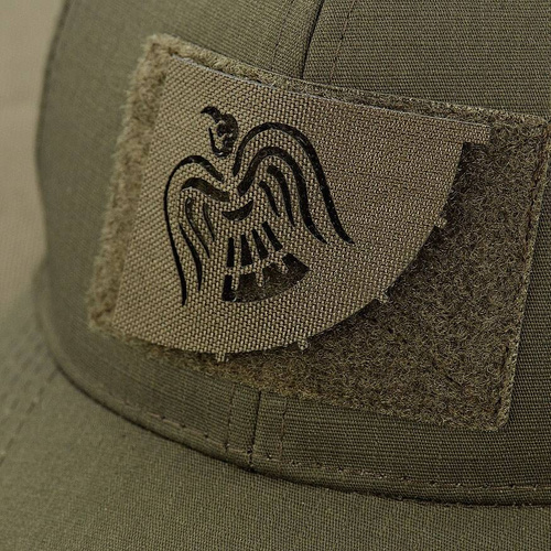 M-Tac - Нашивка Crow Banner - 500D Cordura - Laser Cut - Cut - Ranger Green - 51172023