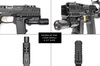 Strike Industries - Підривний щиток Hyper для пістолетів SMC Alfa/Bravo - Чорний - SI-SMC-BS-S