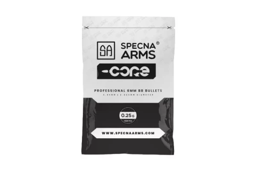 Specna Arms - Кулі CORE ASG - 0,25 г - 1000 шт. - Білий - SPE-16-021004