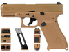 Umarex - Wiatrówka Glock 19X - Blow Back - 4,5 мм - Coyote - 5.8367