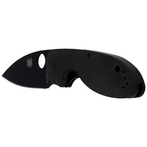 Складаний ніж Spyderco - Efficient™ G-10 Black / Black Blade PlainEdge™ - C216GPBBK