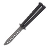 K25 - Тренувальний ніж Balisong - сірий - 36252