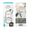 Nite Ize - G-Series™ #4 карабін з двома відділеннями - Сталь - Срібло - GS4-11-R6