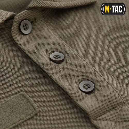 M-Tac - Тактична сорочка-поло з довгим рукавом - темно-оливковий - 80021048