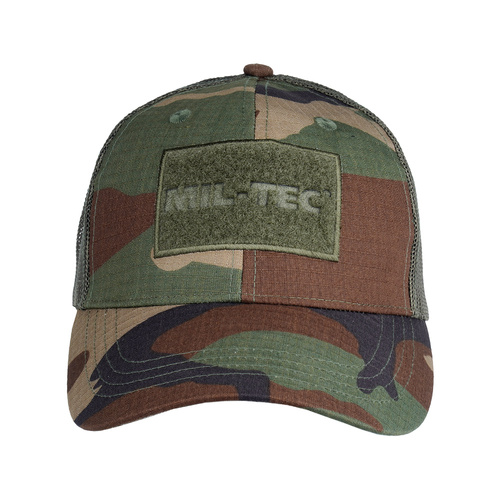 Mil-Tec - Бейсболка далекобійника Trucker Baseball Cap - Woodland - 12318520