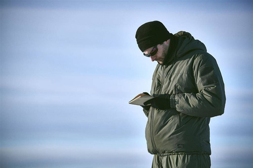 Helikon - Легка зимова куртка 7-го рівня - Climashield® Apex™ - Flecktarn - KU-L70-NL-23