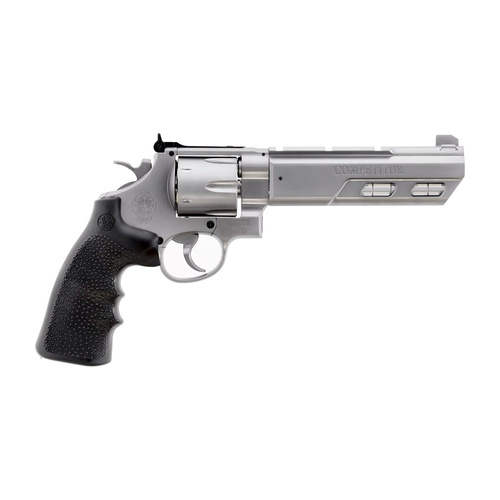 Umarex - Пневматична гвинтівка CO2 Smith&Wesson 629 Competitor 6" - 4,5 мм - сріблястий/чорний - 5.8440
