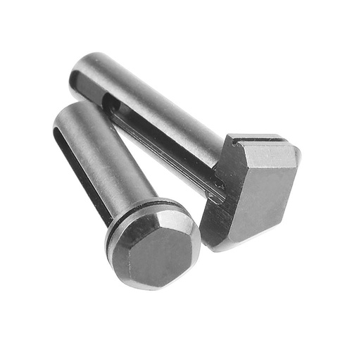 Strike Industries - Подовжені поворотні / відкидні штифти для AR-15 - сріблясті - SI-AR-EPTP-CC