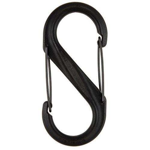 Nite Ize - Карабін S-Biner® Plastic #6 - чорний - SBP6-03-01BG
