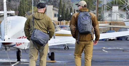 Helikon - Сумка Urban Courier Bag Medium® - Нейлон - меланж сірий - TB-UCM-NL-M3